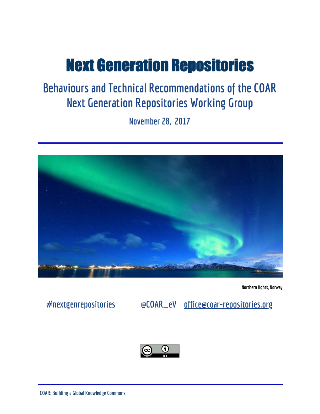 COAR Next Generation Repositories Report