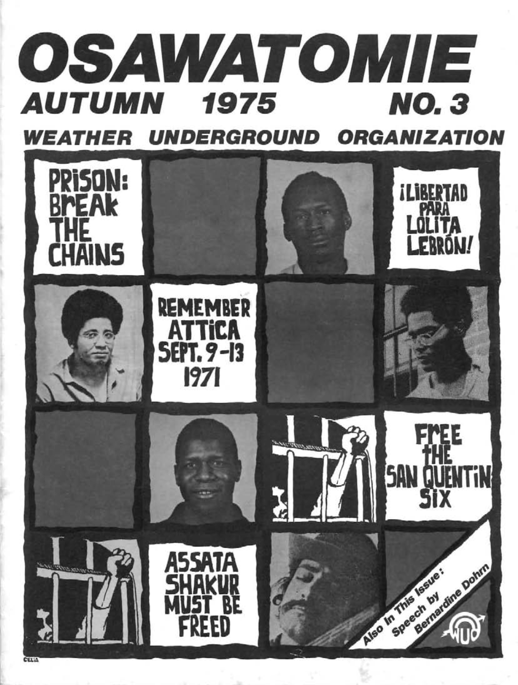Autumn 1975 No. 3 Weather Underground Organization