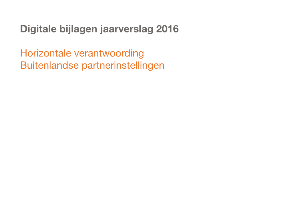 Bijlagen Bij Jaarverslag 2016 Hanzehogeschool Groningen