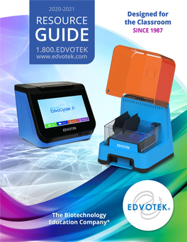 Download EDVOTEK 2021 Resource Guide