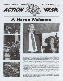 ACTION NEWS: FALL 1990 Number 30 ACTION