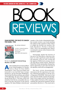 Book Reviews: 1. Dam Busters