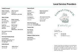 Local Service Providers