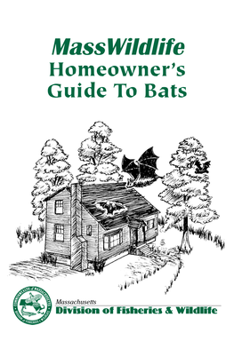 Masswildlife Homeowner's Guide to Bats