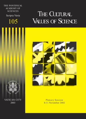 THE CULTURAL VALUES of SCIENCE Prima Parte 18-07-2003 14:55 Pagina II