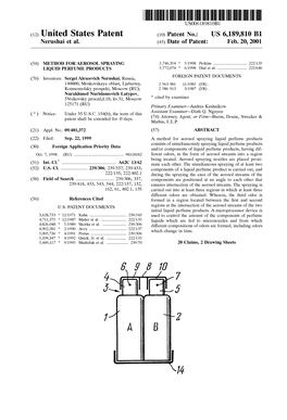 (12) United States Patent (10) Patent No.: US 6,189,810 B1 Nerushai Et Al