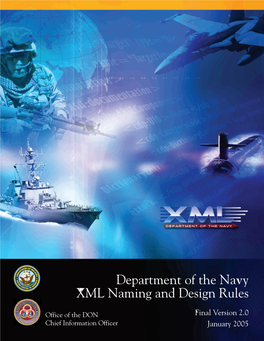 Department of the Navy XML Naming and Design Rules