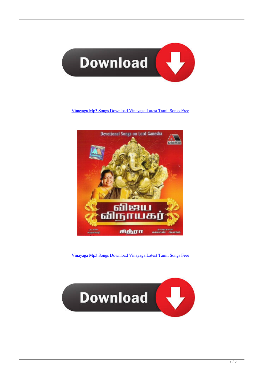 Vinayaga Mp3 Songs Download Vinayaga Latest Tamil Songs Free