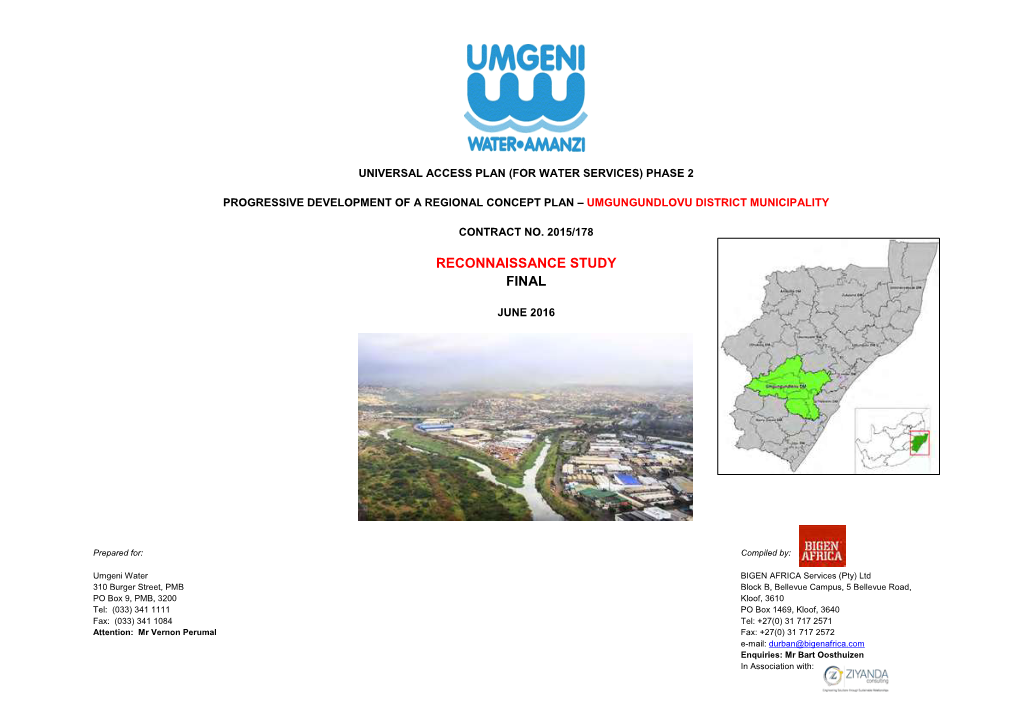 Umgungundlovu UAP Phase 2 Final Report