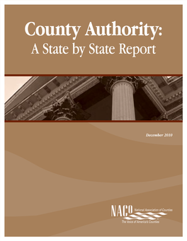 County Authority: a State by State Report