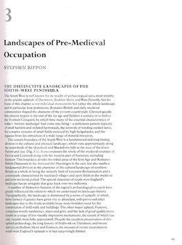 Landscapes Ofpre~Medieval 1Se Ent ,Mall Occupation of Land Less STEPHEN RIPPON :Sl