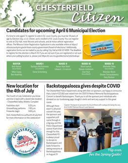 2021 Spring Citizen Newsletter.Pdf