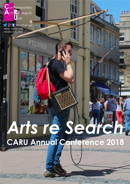 CARU Arts Re Search Conference 2018