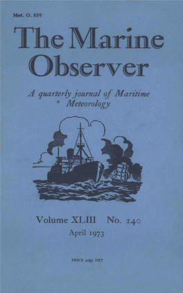 Volume XLIII No. 240 April 1973