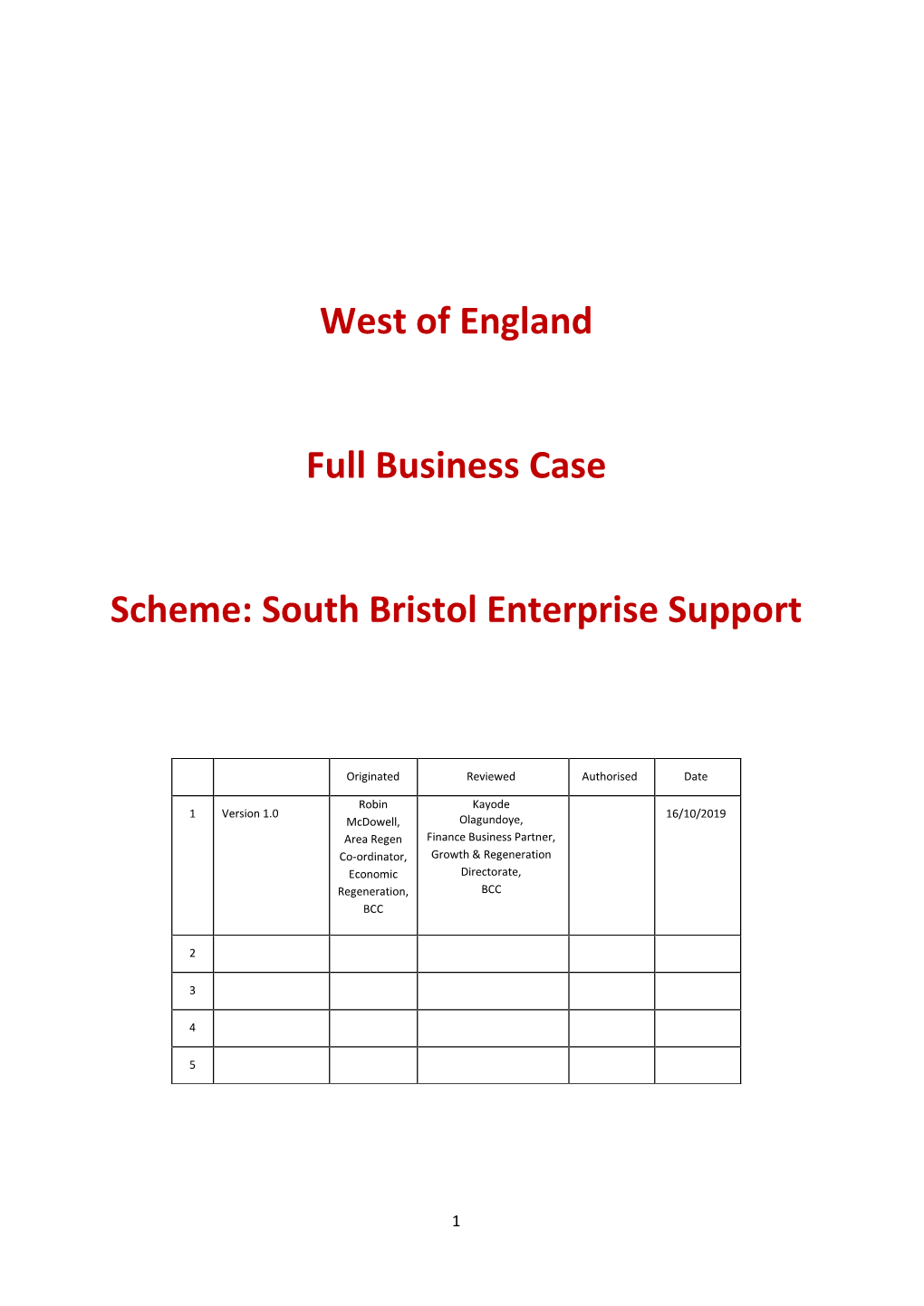 South Bristol Enterprise Support