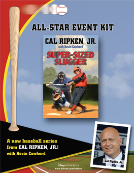A New Baseball Series from CAL RIPKEN, JR.!