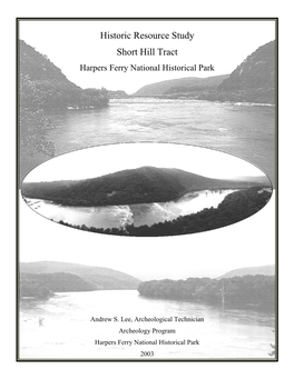 Historic Resource Study: Short Hill Tract, Harpers Ferry National