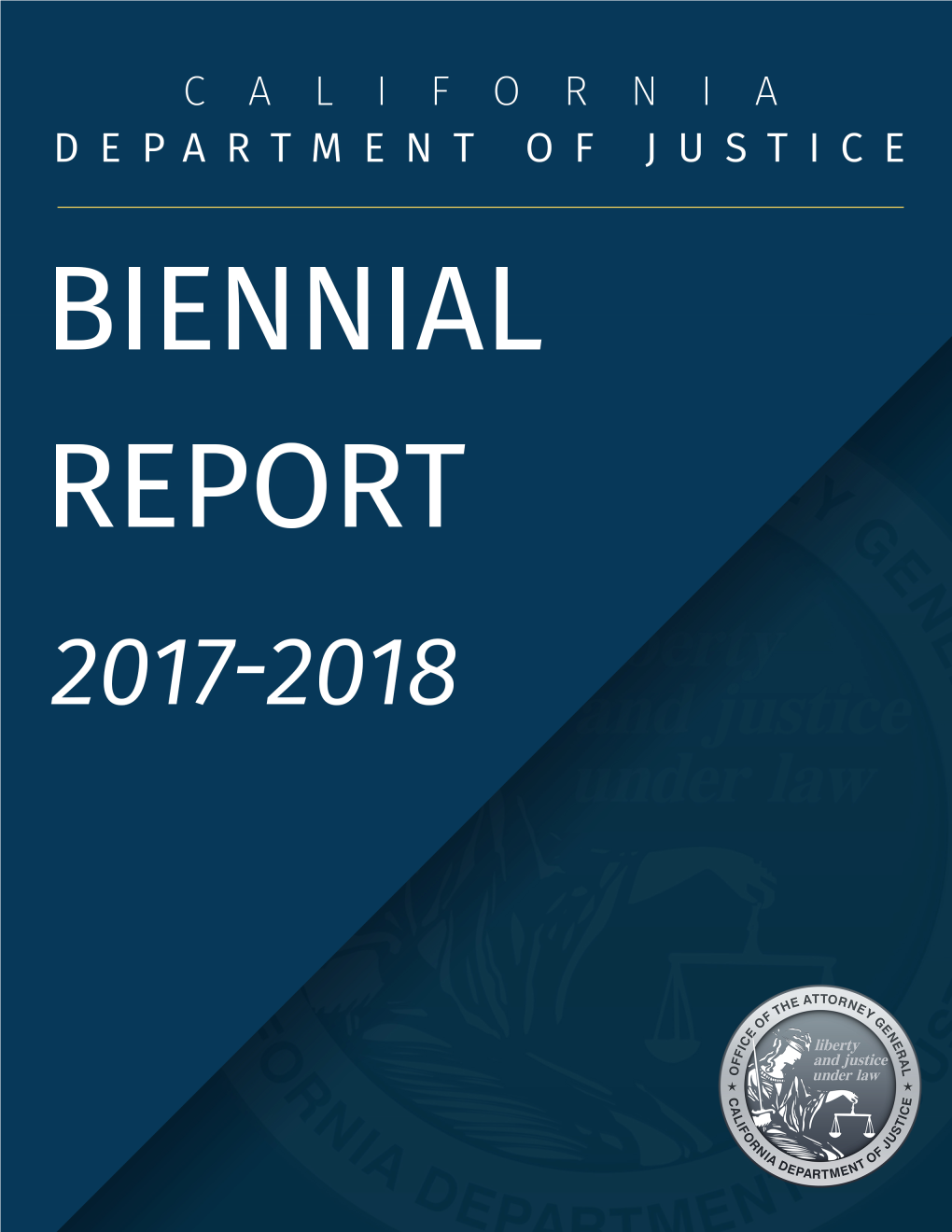 2017-2018 Biennial Report of Major Activities