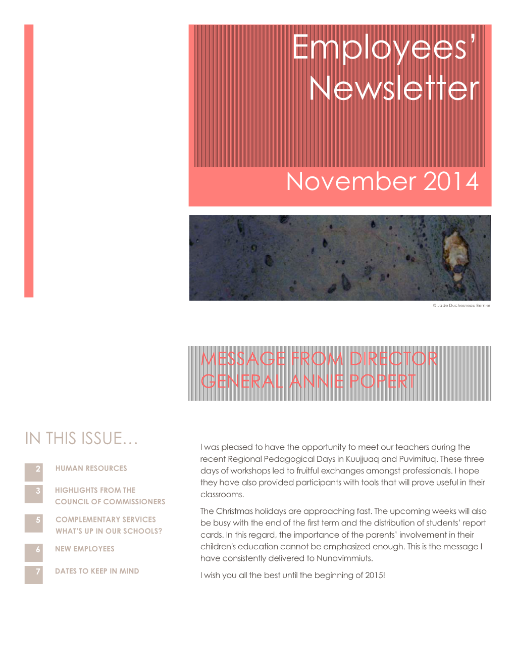 Employees' Newsletter