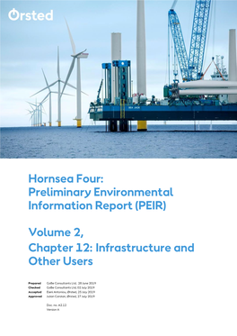 Hornsea Four: Preliminary Environmental Information Report (PEIR)