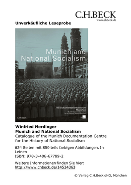 Munich and Thr National Socialism