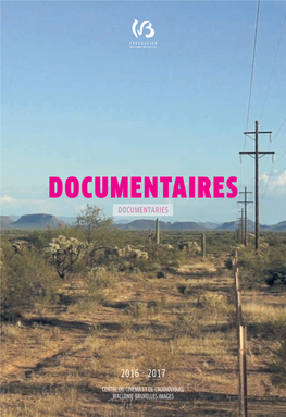 Documentaires Documentaries