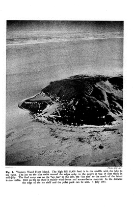 Northern Ellesmere Island, 1953 and 1954