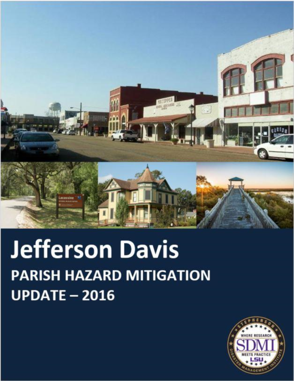 JEFFERSON DAVIS PARISH HAZARD MITIGATION PLAN I