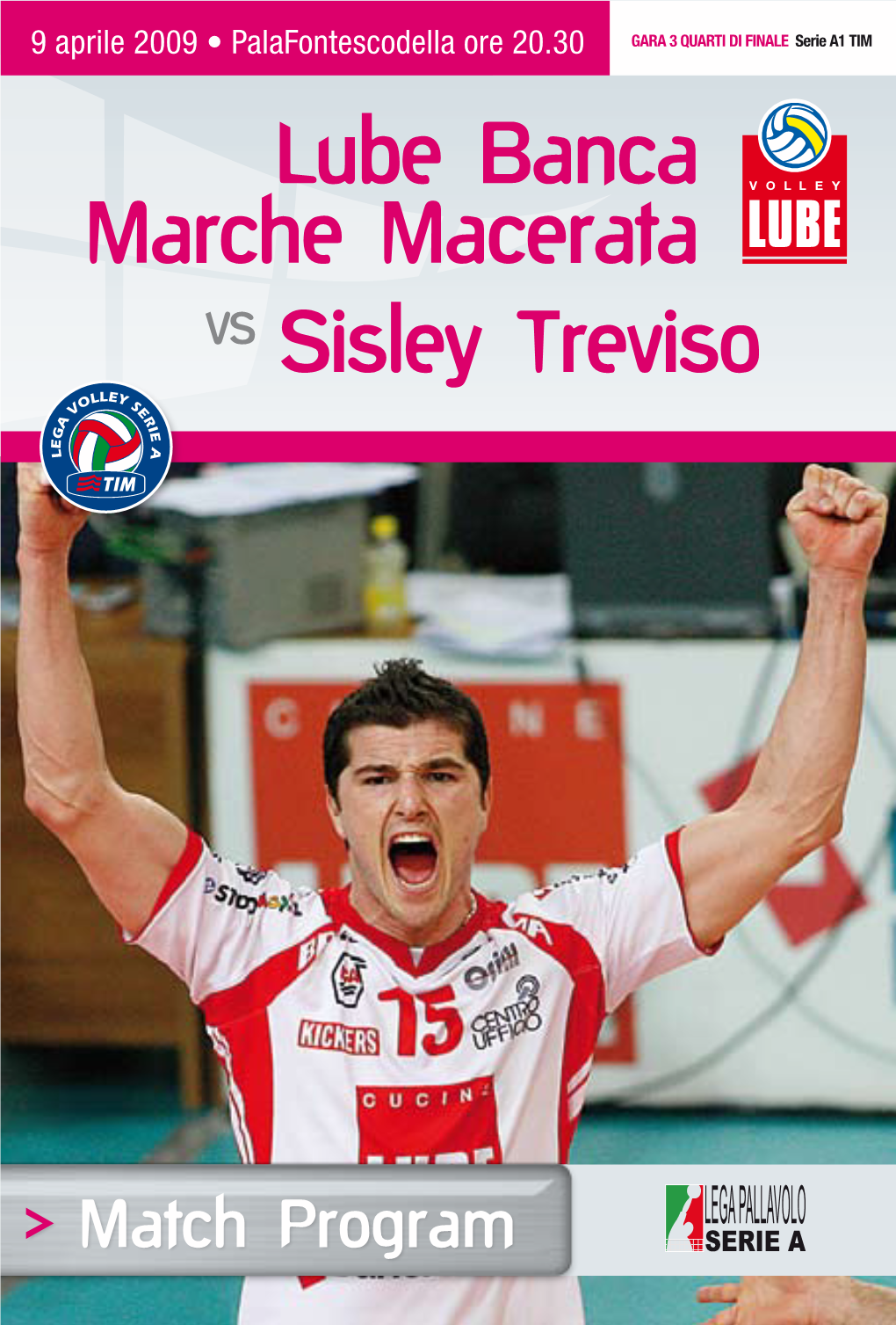 Lube Banca Marche Macerata Sisley Treviso