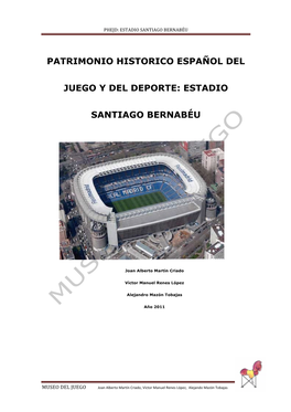 Estadio Santiago Bernabeu