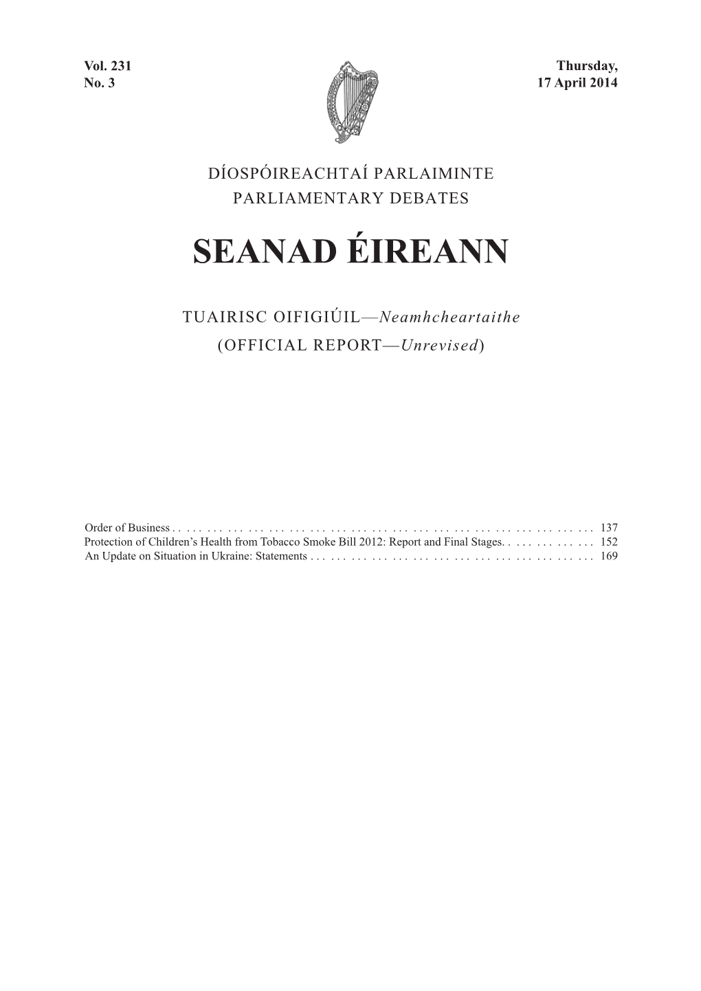 Seanad Éireann