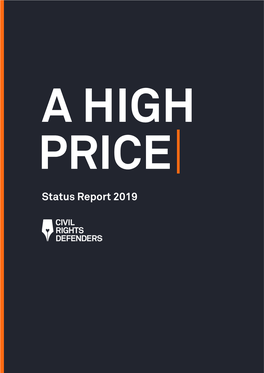 Status Report 2019 Table of Contents Status Report 2019