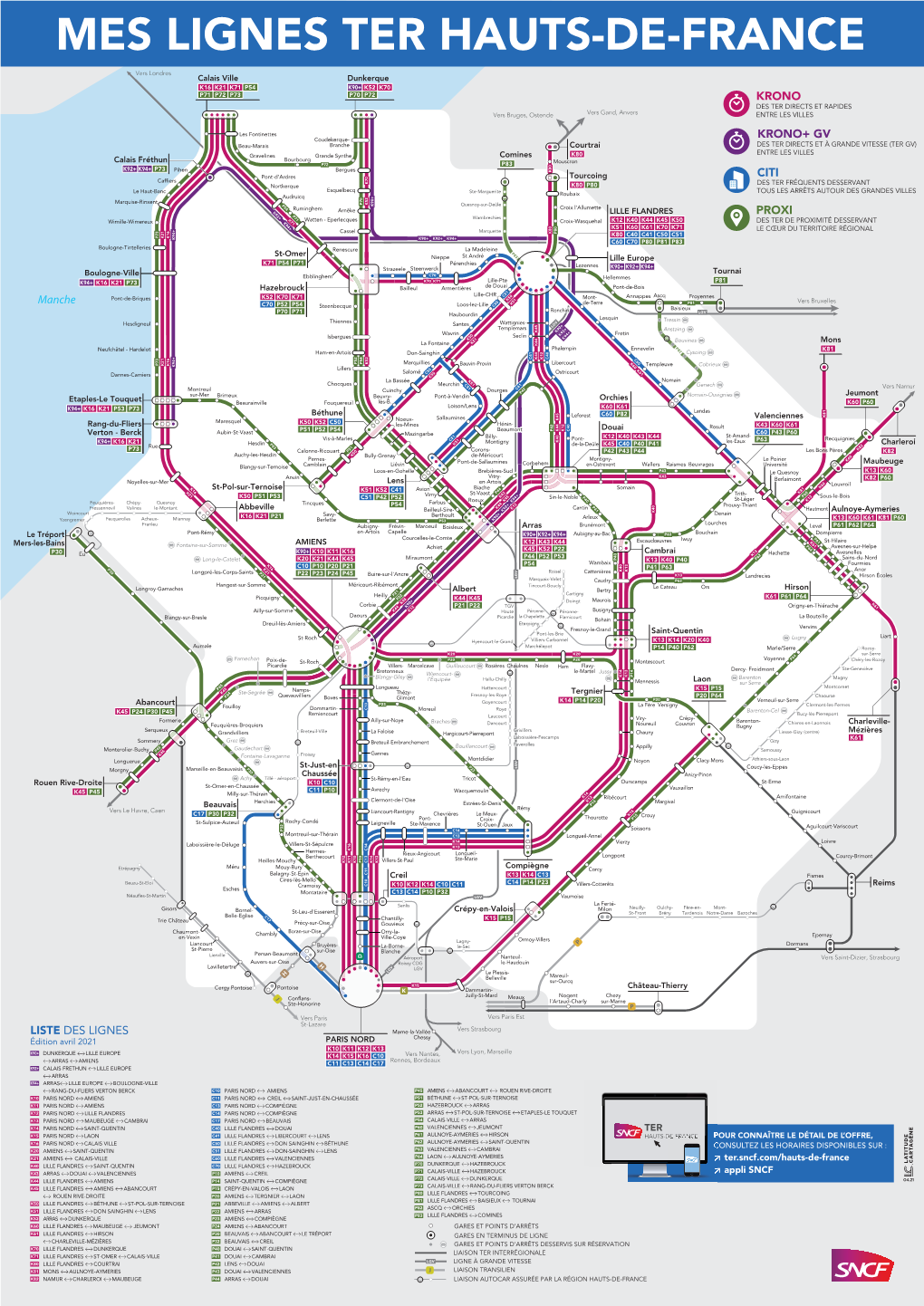 Mes Lignes Ter Hauts-De-France