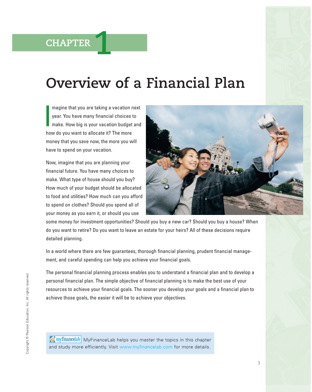 Overview of a Financial Plan