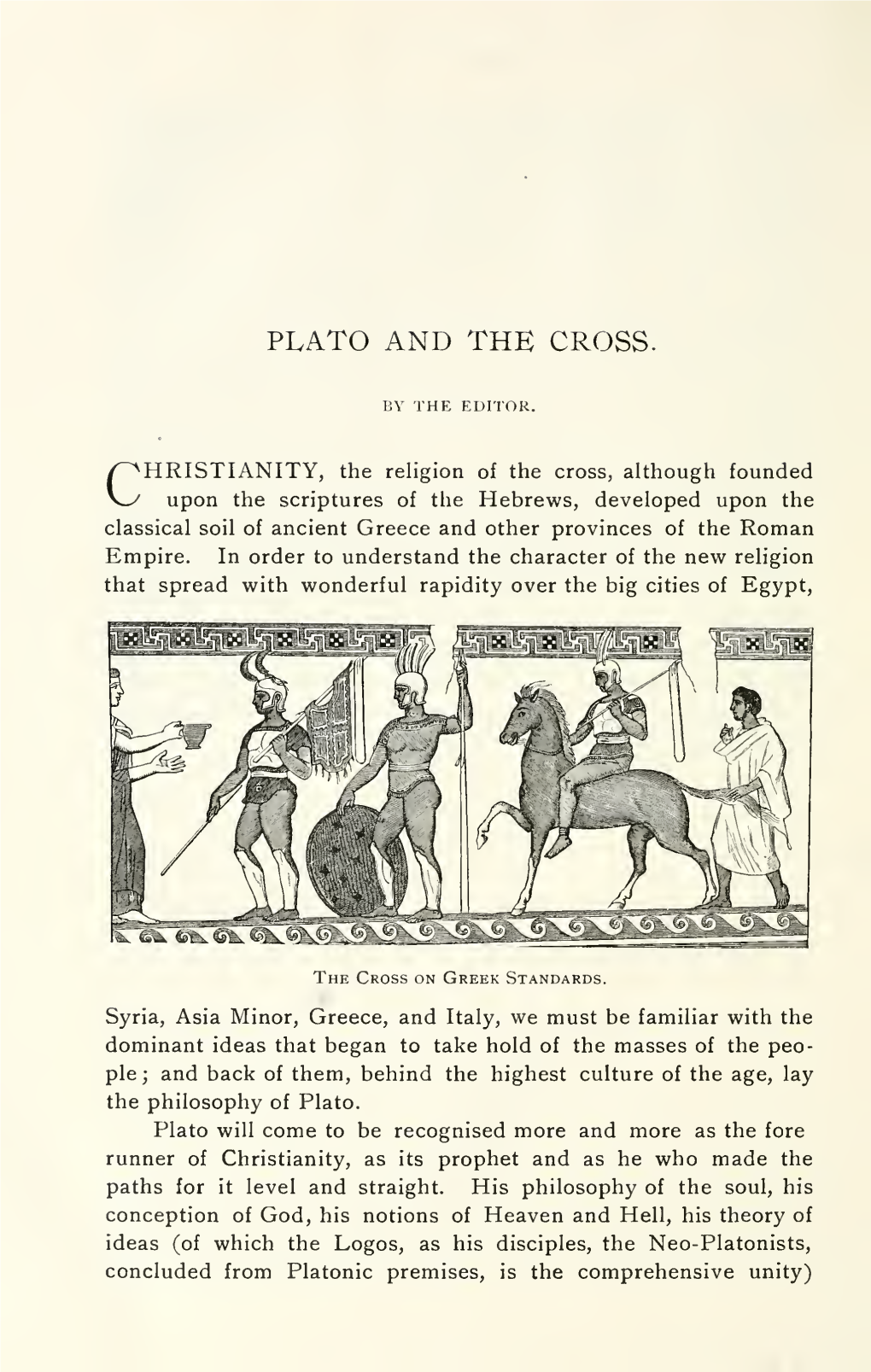 Plato and the Cross