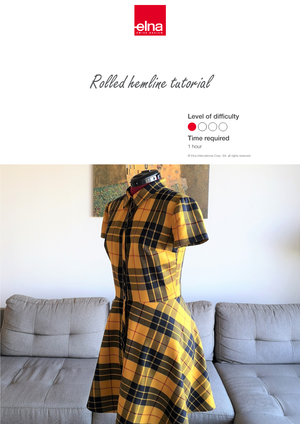 Rolled Hemline Tutorial