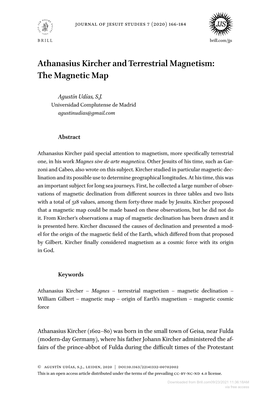 Athanasius Kircher and Terrestrial Magnetism: the Magnetic Map