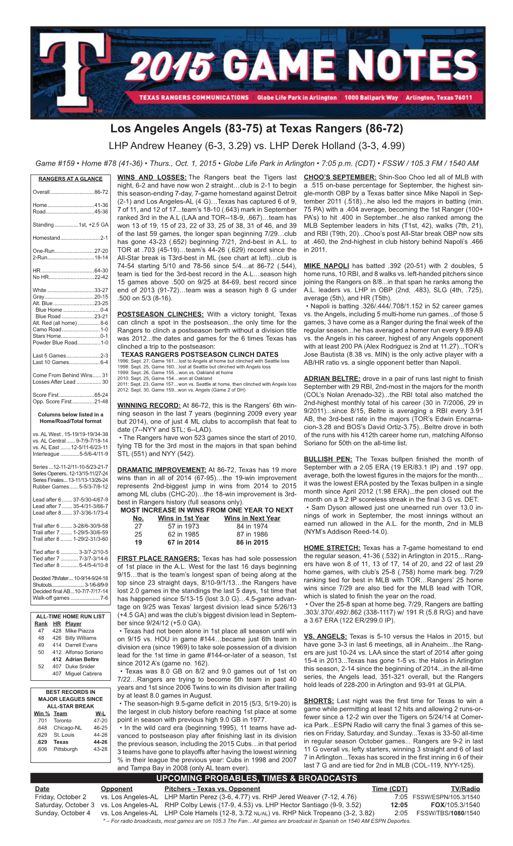 10.01.15 Notes Vs LAA.Indd