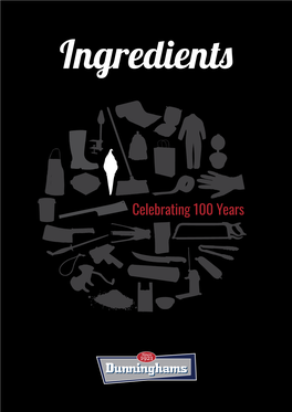 Celebrating 100 Years Ingredients