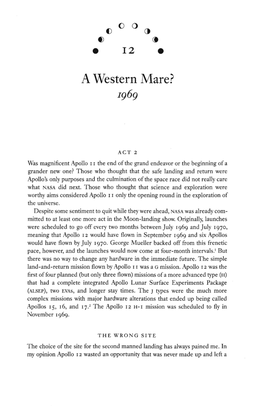 Chapter 12: a Western Mare? 1969