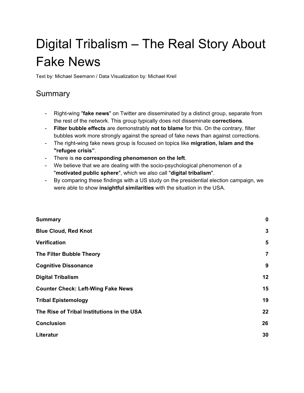 Digital Tribalism – the Real Story About Fake News