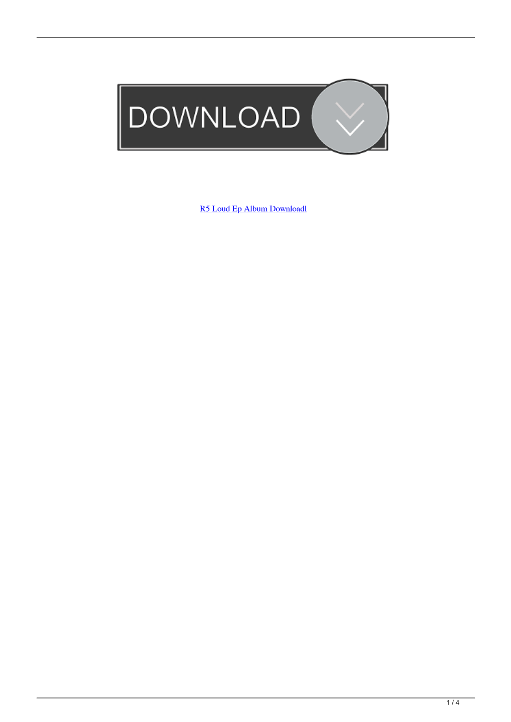 R5 Loud Ep Album Downloadl