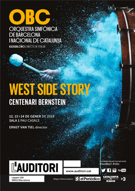 West Side Story Centenari Bernstein