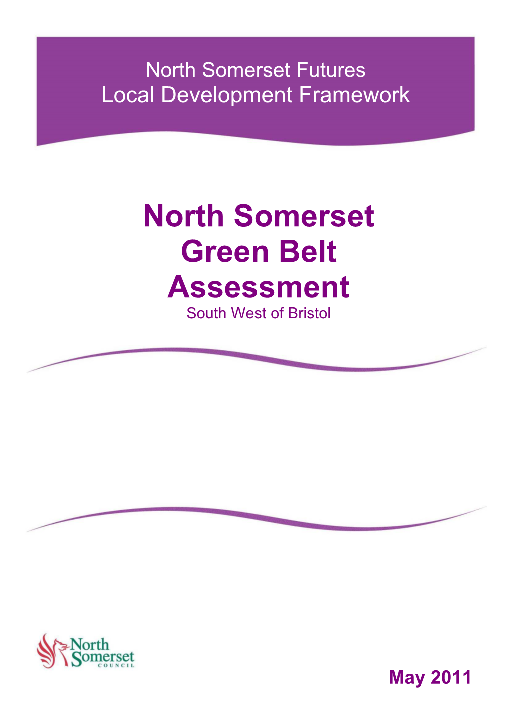 North Somerset Green Belt Assessment South West of Bristol