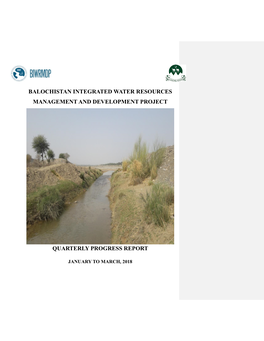 Balochistan Integrated Water Resources Management and Development Project