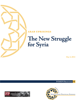 The New Struggle for Syria