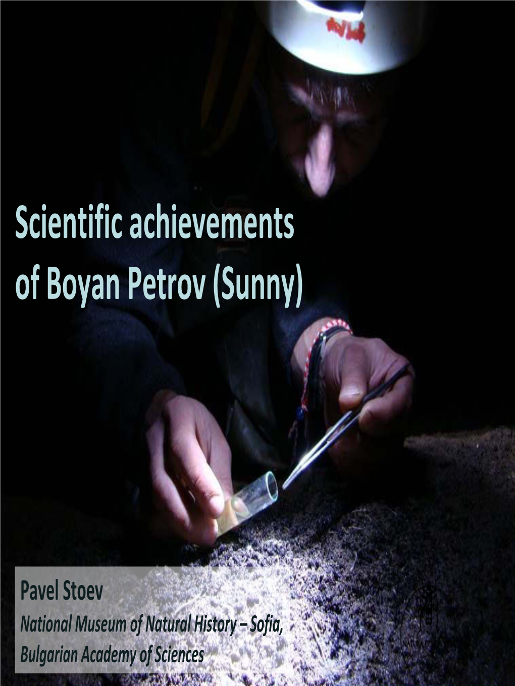 Scientific Achievements of Boyan Petrov (Sunny)