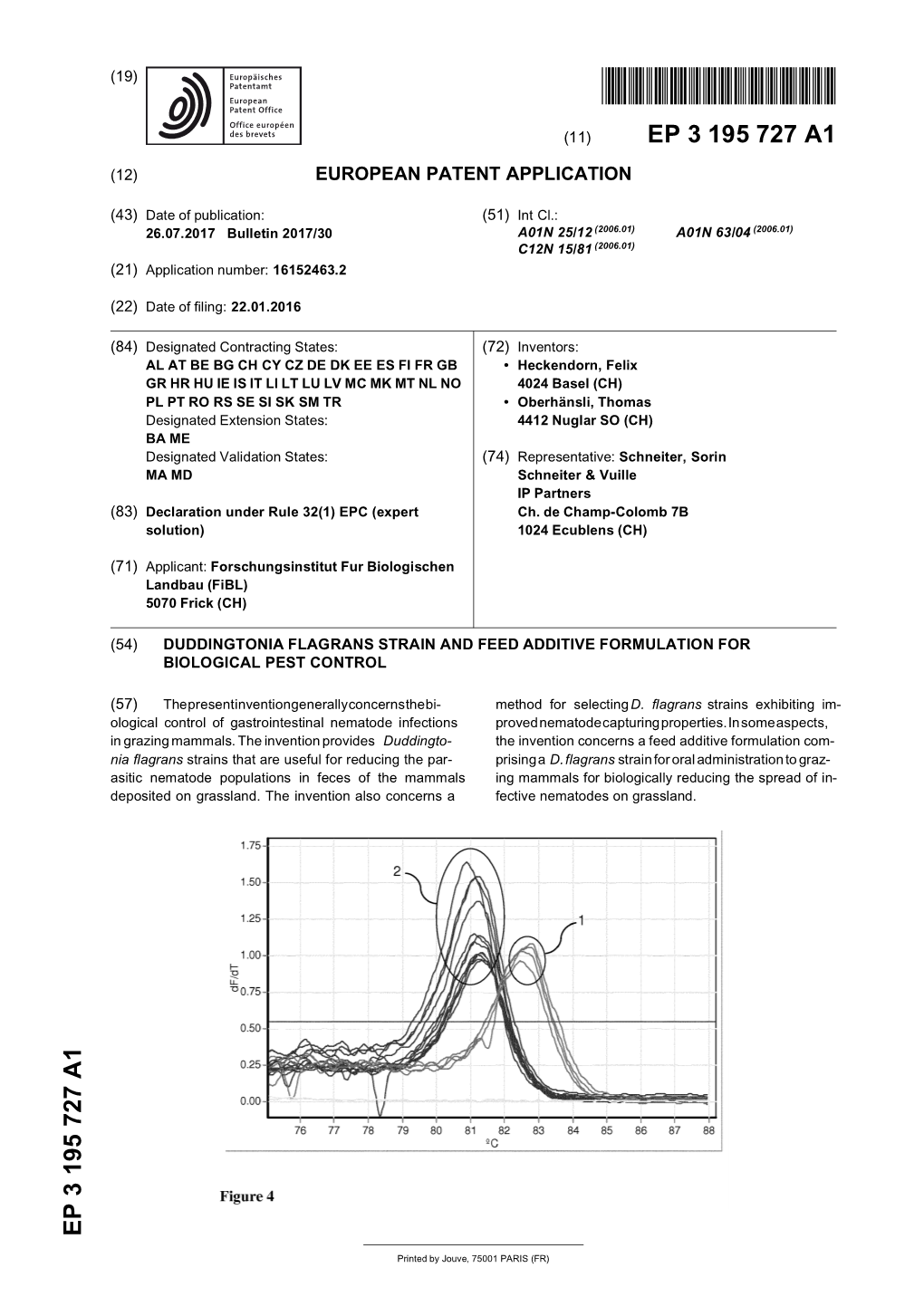 Duddingtonia Flagrans Strain and Feed Additive Formulation for Biological Pest Control