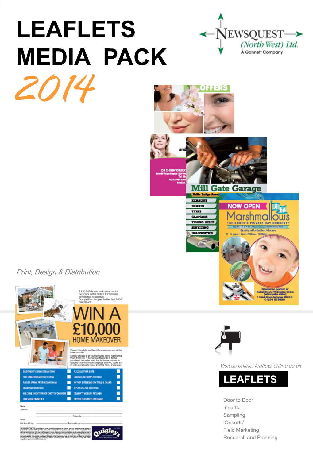 Leaflets Media Pack 2014