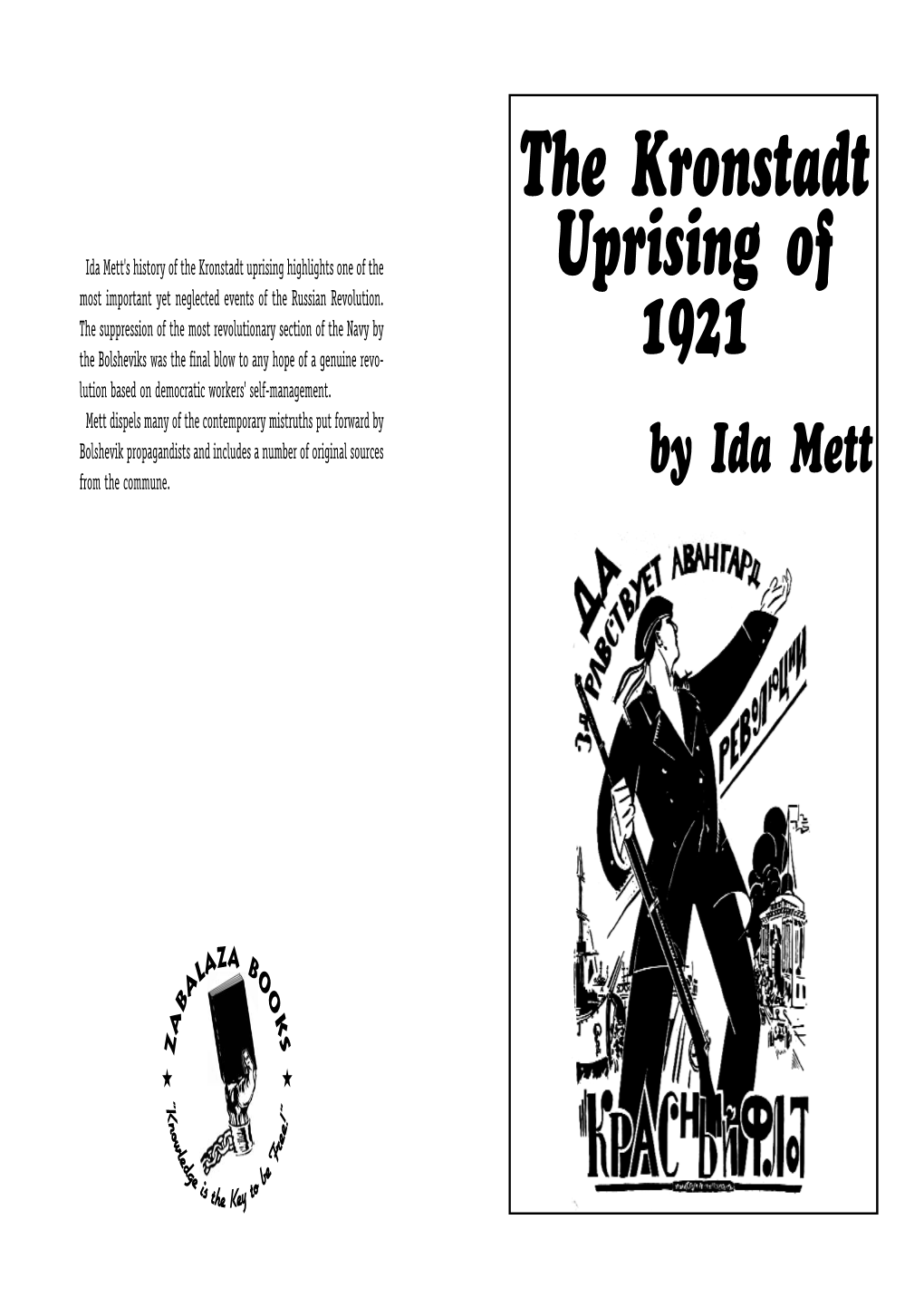 The Kronstadt Uprising of 1921 by Ida Mett Ida Mett M Page 87